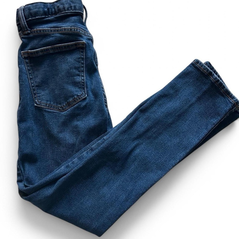 👖 Old Navy Boys Size 12 Skinny Jeans - Built-In Flex (Dark Medium Wash)